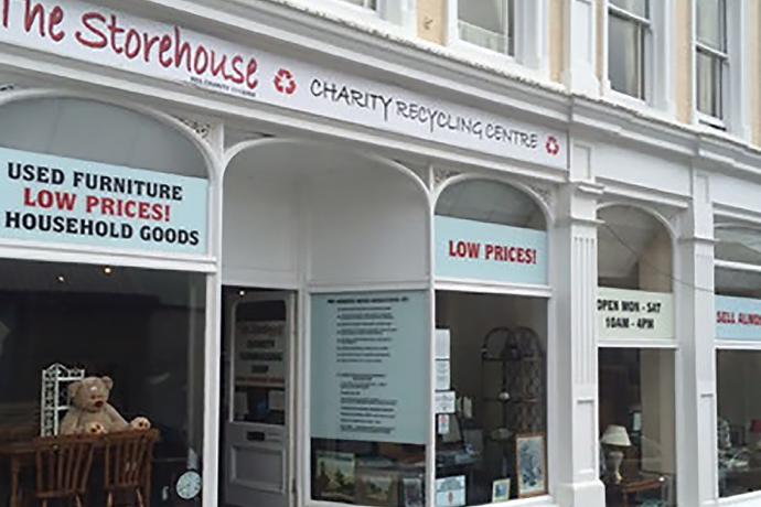 The Storehouse Grenville Street Shop Front