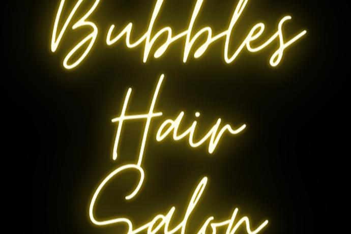 Bubble hair salon