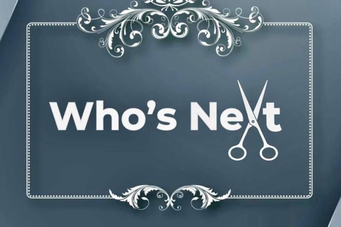 whos next hairdressers logo bodeford