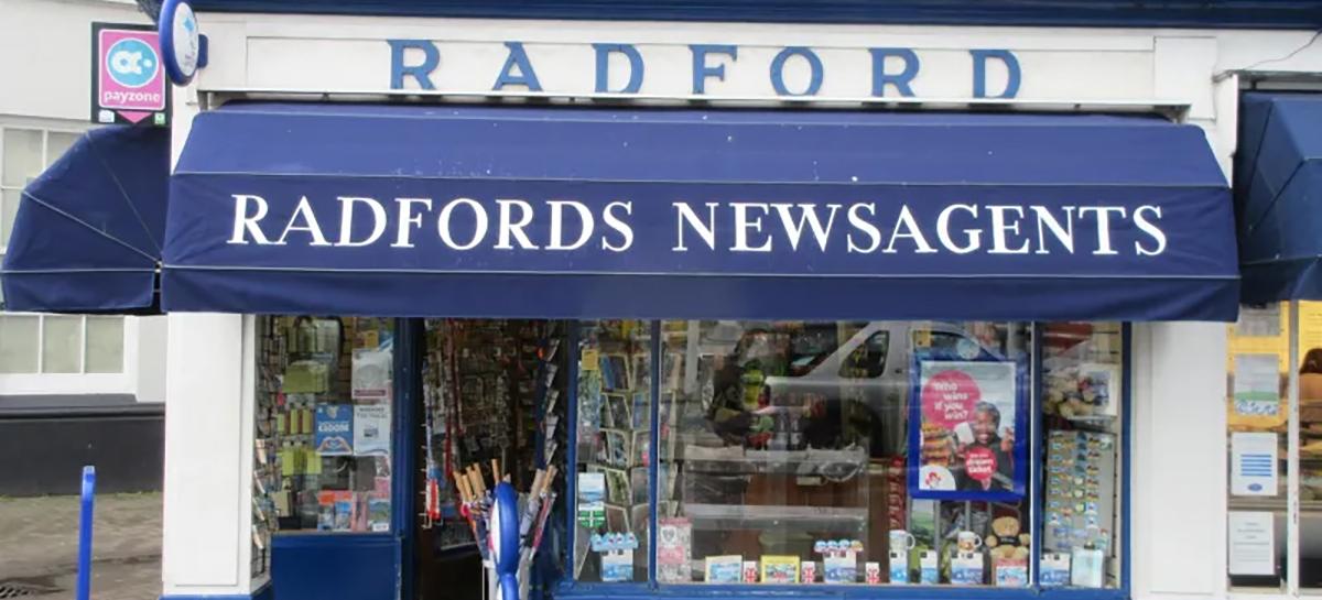 Radfords newsagents