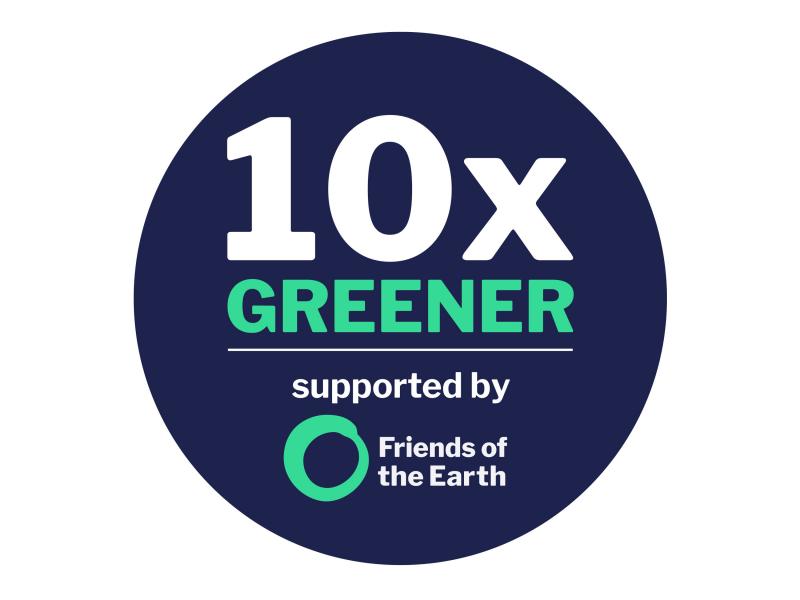 10x Greener logo
