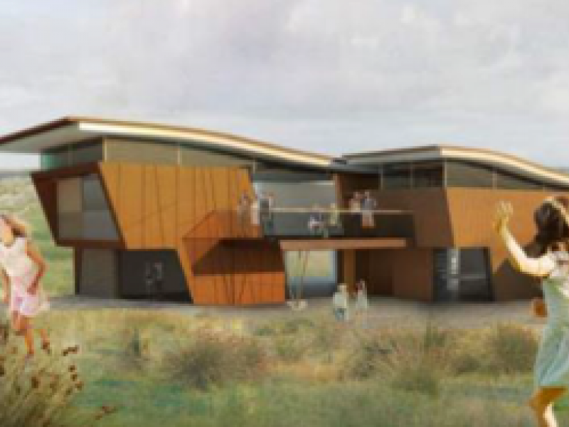 Artists impression of new centre