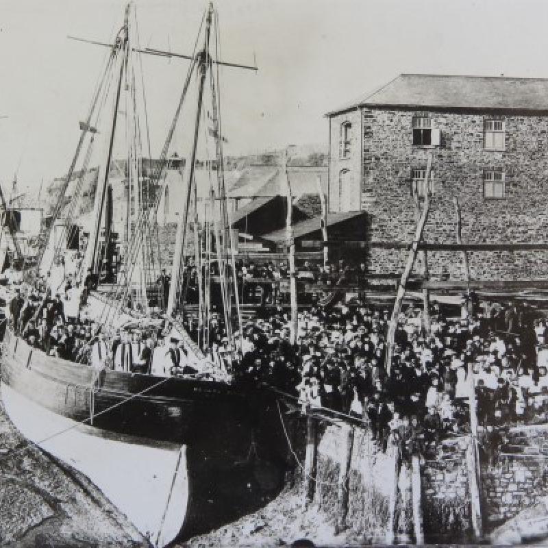 HM Restericks Yard 1885